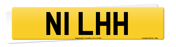 Registration number N1 LHH